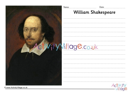 William Shakespeare Story Paper 2