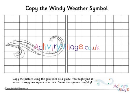 Windy Weather Symbol Grid Copy
