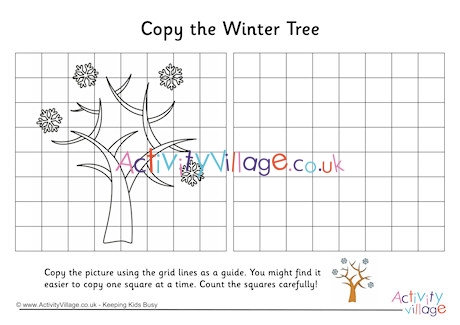 Winter Tree Grid Copy