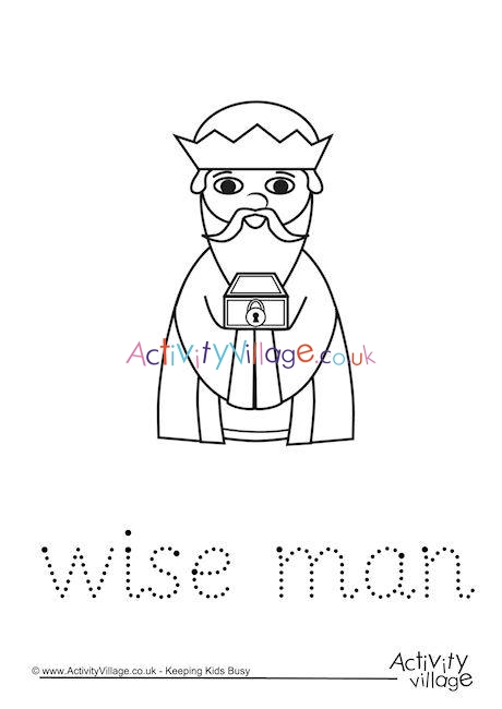 Wise Man Word Tracing