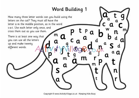 Word building 1