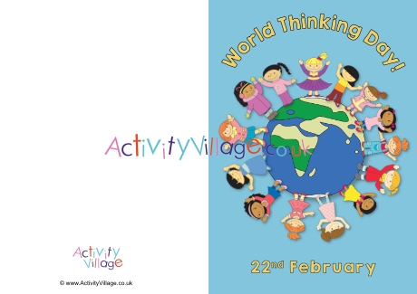 World Thinking Day card