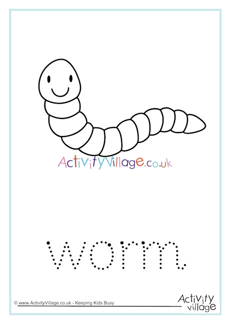 Worm Word Tracing