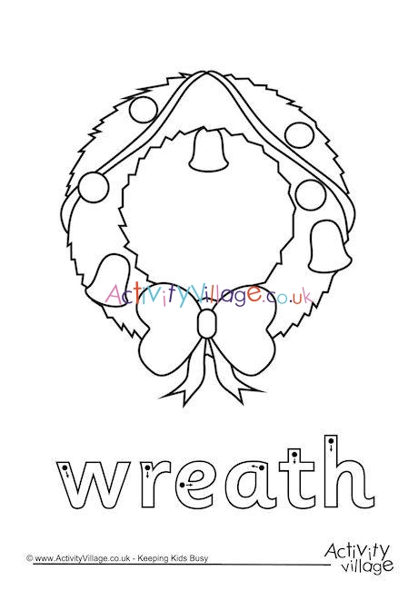 Wreath Finger Tracing