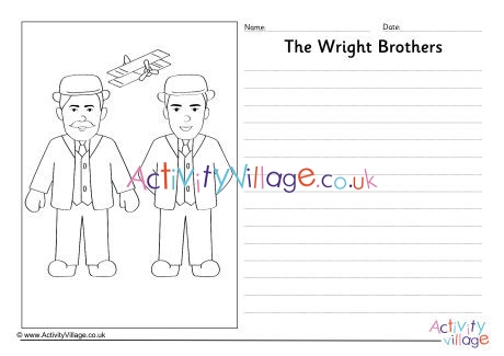 Wright Brothers Story Paper