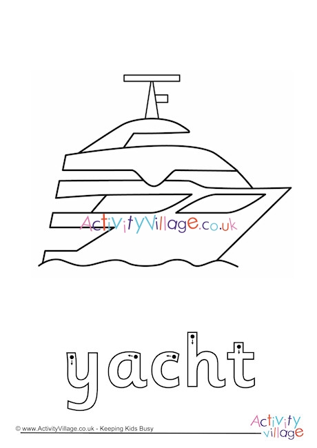 Yacht Finger Tracing