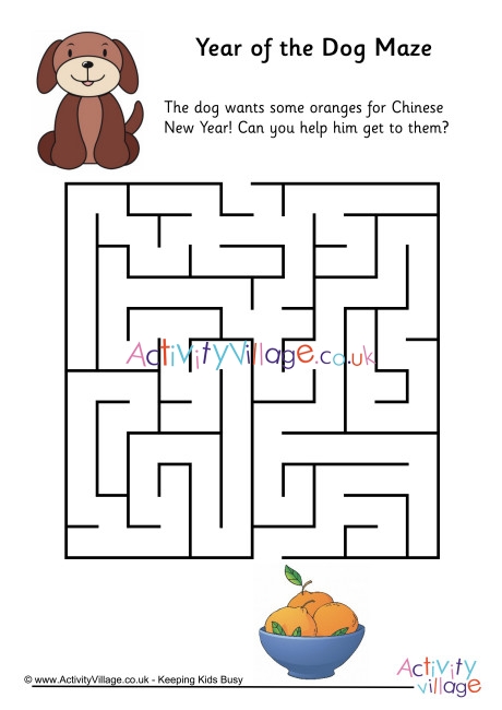 Year Of The Dog Maze 1