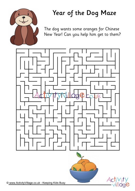Year Of The Dog Maze 3