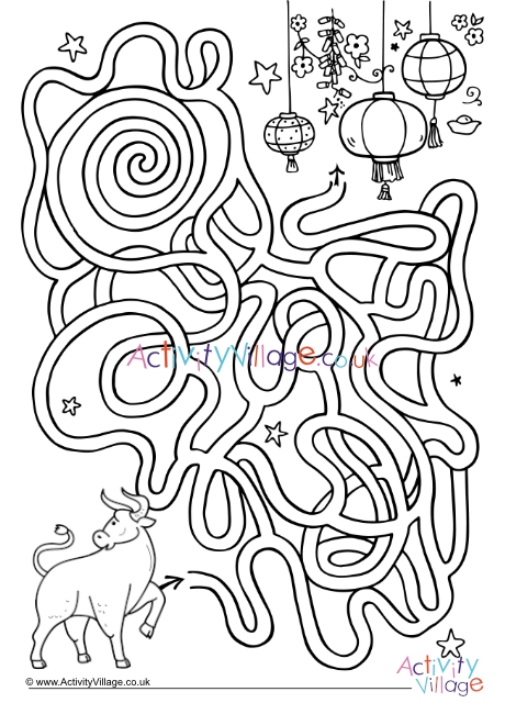 Year Of The Ox Maze