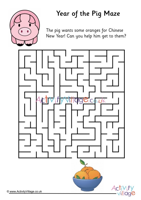 Year Of The Pig Maze 2