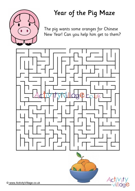Year Of The Pig Maze 3