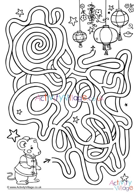 Year of the Rat maze