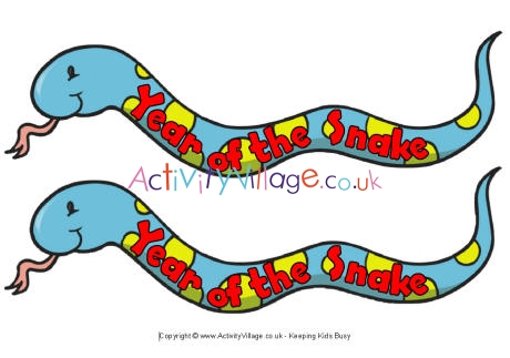 Year of the snake bookmarks