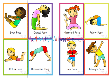 yoga cards