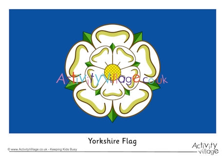 Yorkshire flag printable