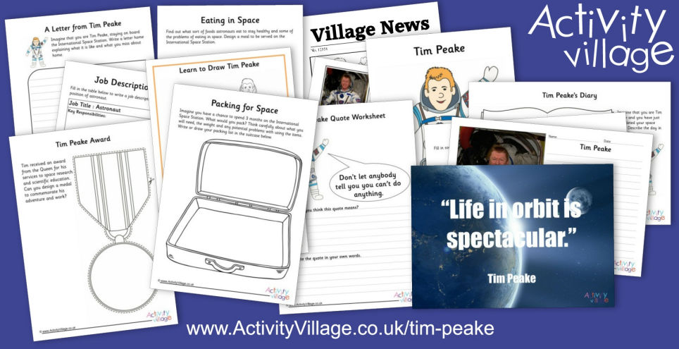 Take A Trip Into Space With Our New Tim Peake Collection! Take A Trip Into Space With Our New Tim Peake Collection!
