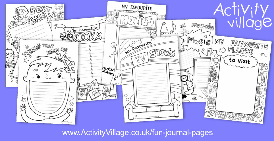 The First of a New Collection of Fun Journal Pages The First of a New Collection of Fun Journal Pages