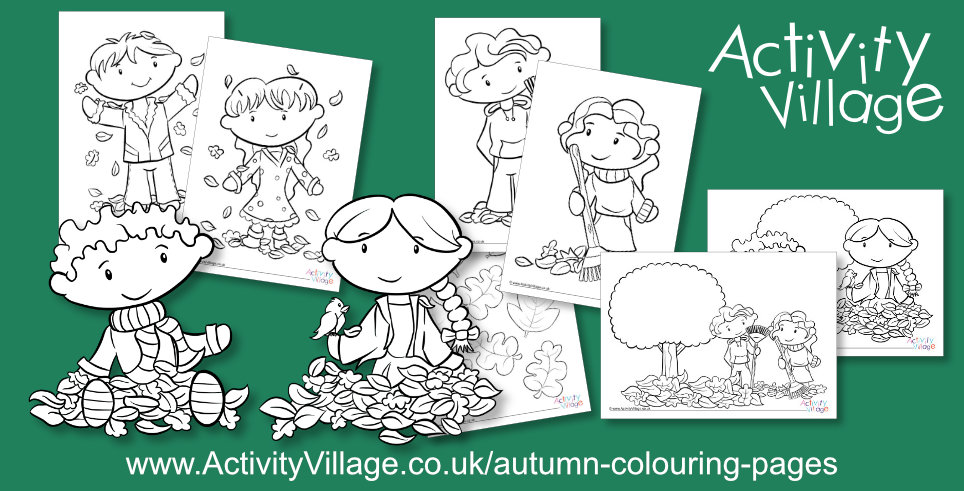 Topping up our Autumn Colouring Pages
