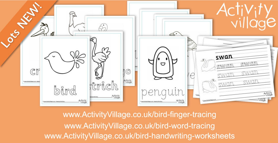 Topping Up Our Bird Topic With New Handwriting Worksheets Topping Up Our Bird Topic With New Handwriting Worksheets