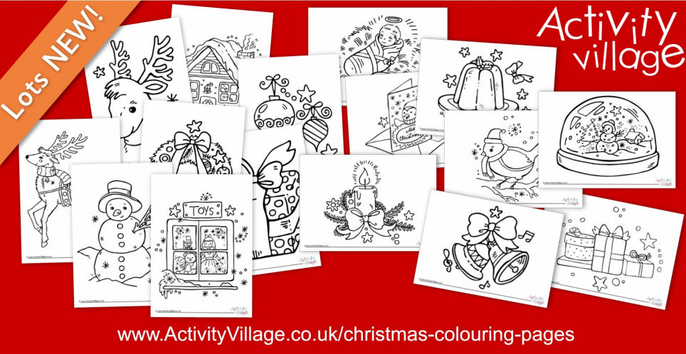 Even More New Christmas Colouring Pages! Even More New Christmas Colouring Pages!