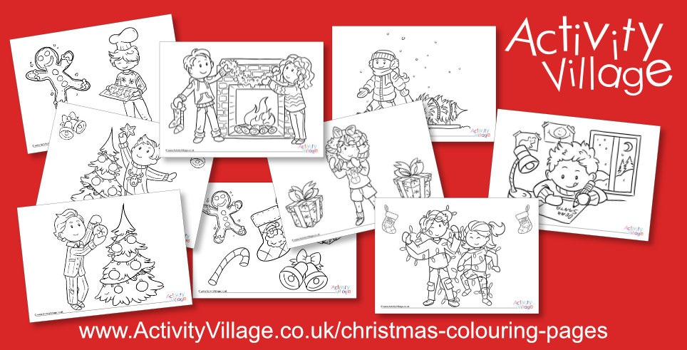 Even More Fun Christmas Colouring Pages!