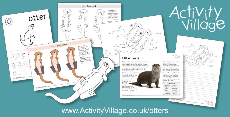 Topping Up Our Otter Printables Topping Up Our Otter Printables