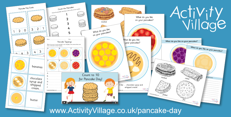 Topping Up Our Pancake Day Activities Topping Up Our Pancake Day Activities