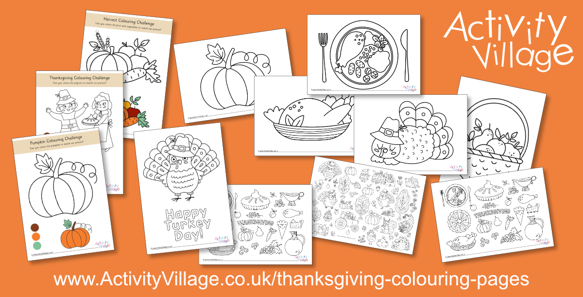Topping Up Our Thanksgiving Colouring Pages... Topping Up Our Thanksgiving Colouring Pages...
