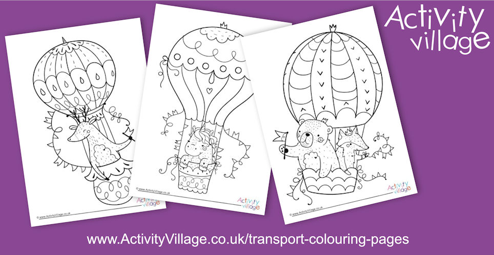 Topping Up Our Transport Colouring Pages... Topping Up Our Transport Colouring Pages...