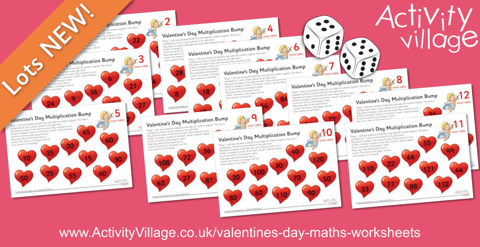 Turn Learning Times Tables into a Valentine's Day Game Turn Learning Times Tables into a Valentine's Day Game