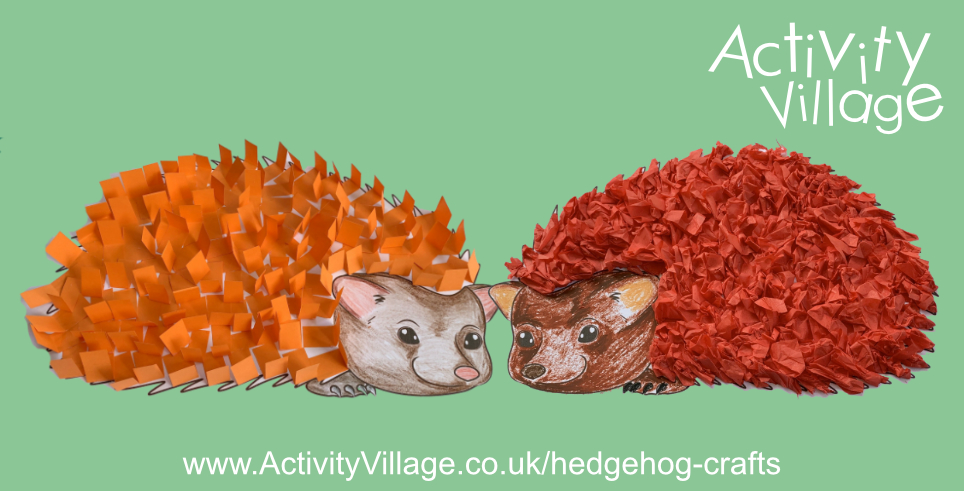 Two Lovely New Hedgehog Craft Ideas!