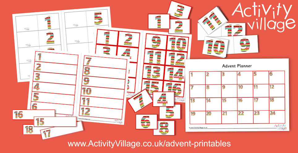 Useful New Printables for Advent