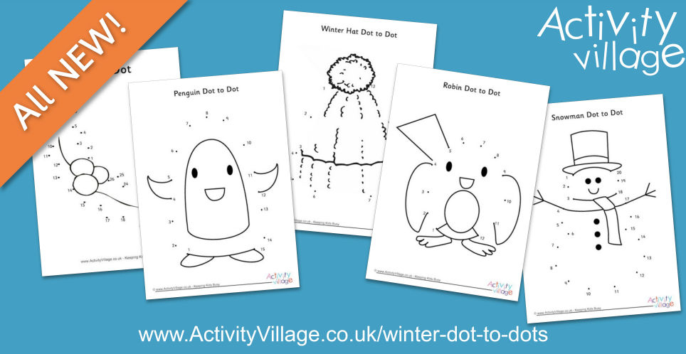 Winter Dot to Dot Fun... Winter Dot to Dot Fun...