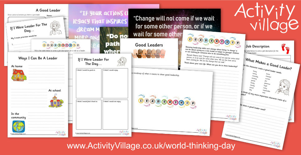 World Thinking Day Leadership Activities World Thinking Day Leadership Activities