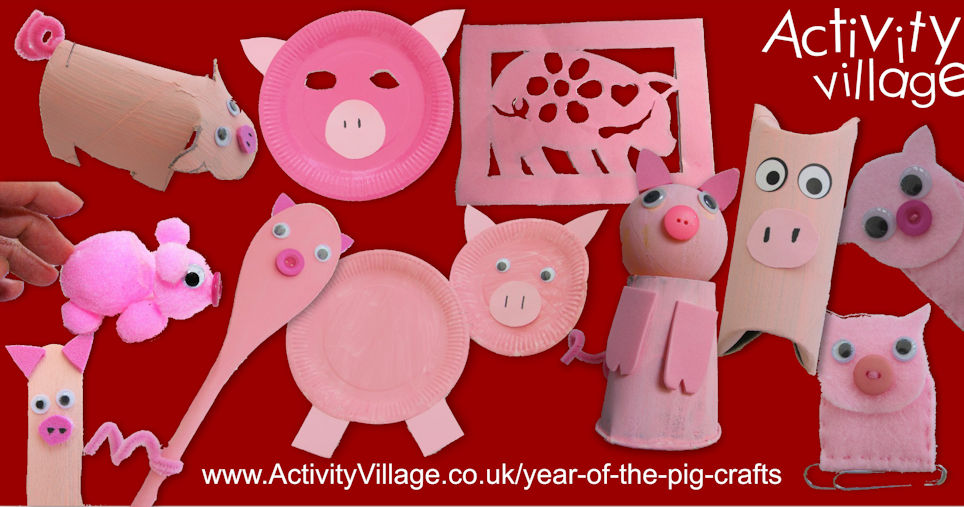 11 New Pig Crafts!