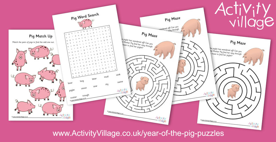 Topping Up Our Year of the Pig Puzzle Collection Topping Up Our Year of the Pig Puzzle Collection